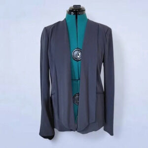 Studio by Le Chateau Gray Open Blazer - Size Small